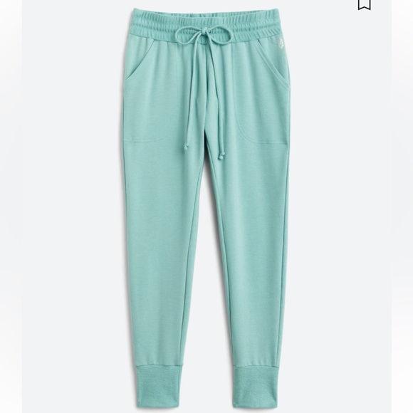 Free People Movement Teal Green Sunny Drawstring Jogger Sweat Pant-XS - Picture 1 of 8